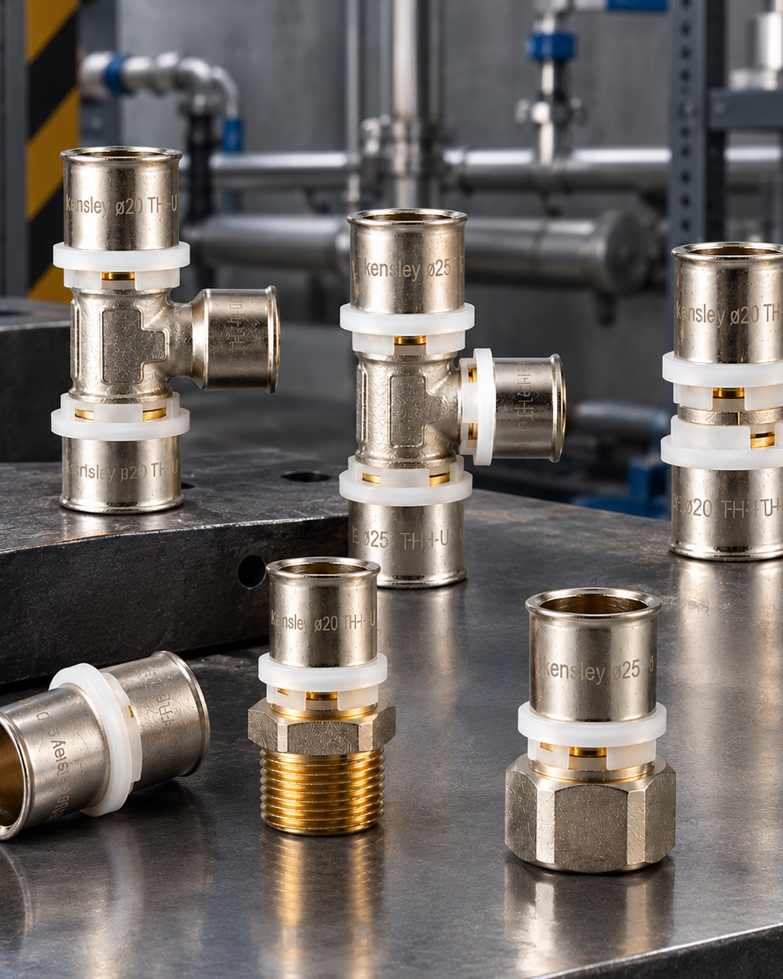 Kentsley CW617N Brass Fittings